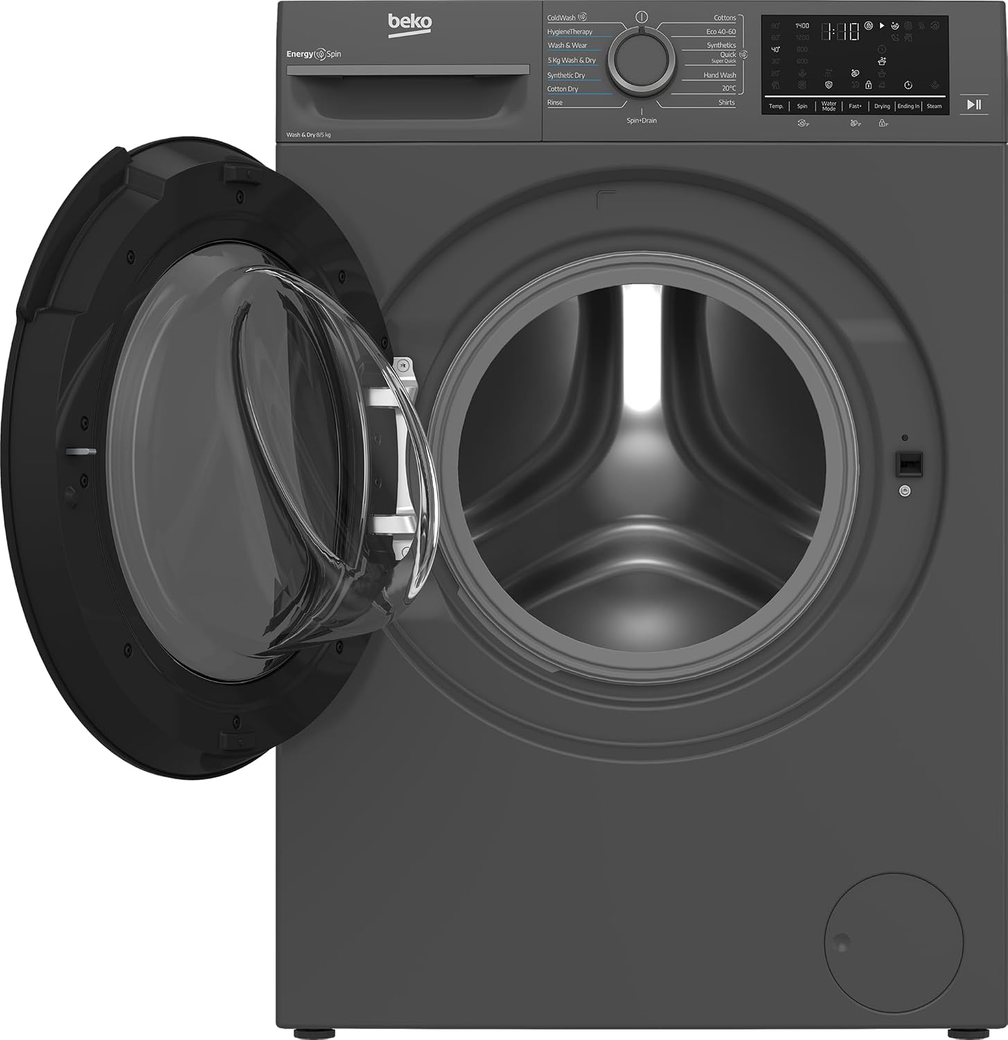 Freestanding Washer Dryer 8Kg 5Kg 1400Rpm Anthracite