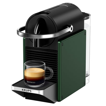Automatic Pod Coffee Machine 1260W 1L Removable Tank Silver