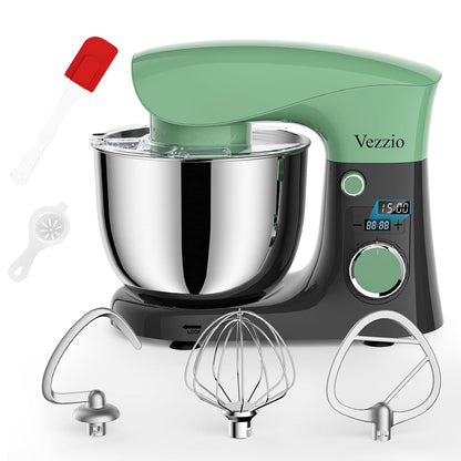 Stand Mixer 1500W 10 Speeds 5.5L Tilt-Head Greengray