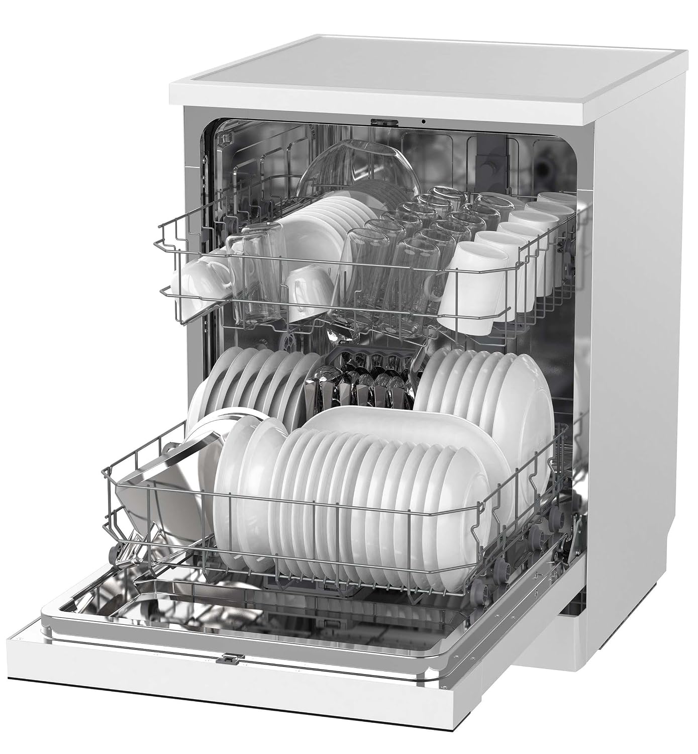 Freestanding Dishwasher 14 Place Settings 60cm White