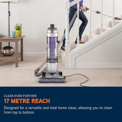 Upright Bagless Vacuum Cleaner 820W 1.5L Pet Turbo Tool Purple
