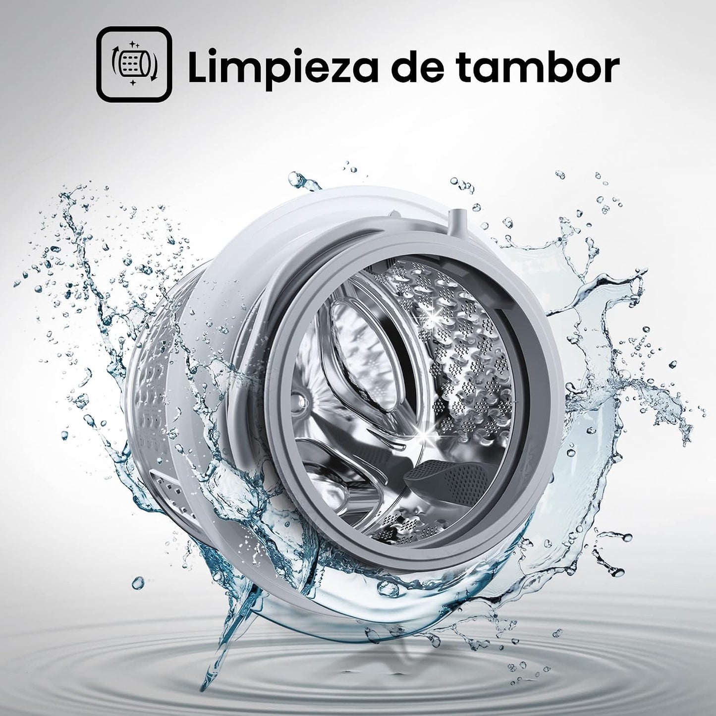 Freestanding Washer Dryer 8Kg Wash 5Kg Dry 1400Rpm Pure Steam White