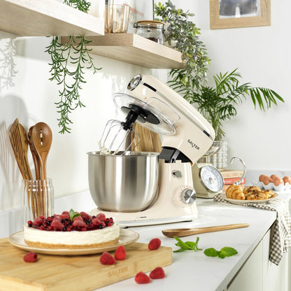 Stand Mixer 5L 1300W 8 Speed Cream