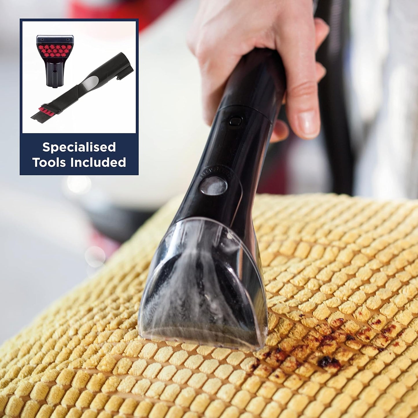 Carpet Cleaner ProHeat 2X Revolution With Heatwave Technology 3.7L Red Black