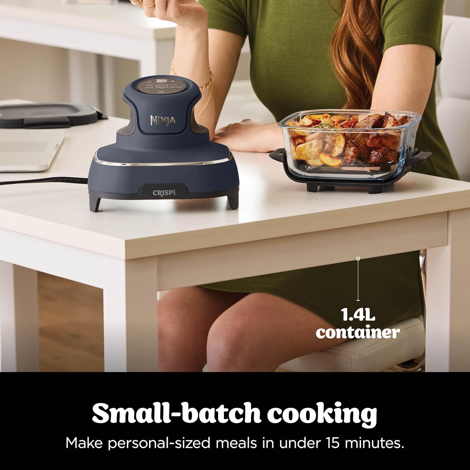CRISPi Portable Air Fryer 4-in-1 3.8L Cyber Space Blue
