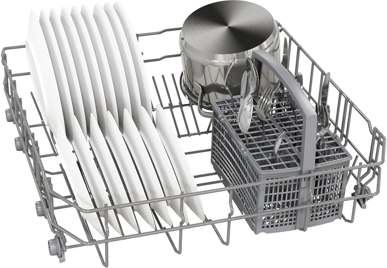 Built-In Dishwasher 60cm 13 Place Settings ExtraDry Stainless Steel