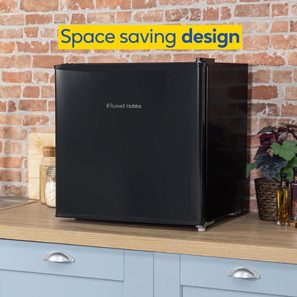 Freestanding Mini Freezer 31L Adjustable Temperature Black Reversible Door
