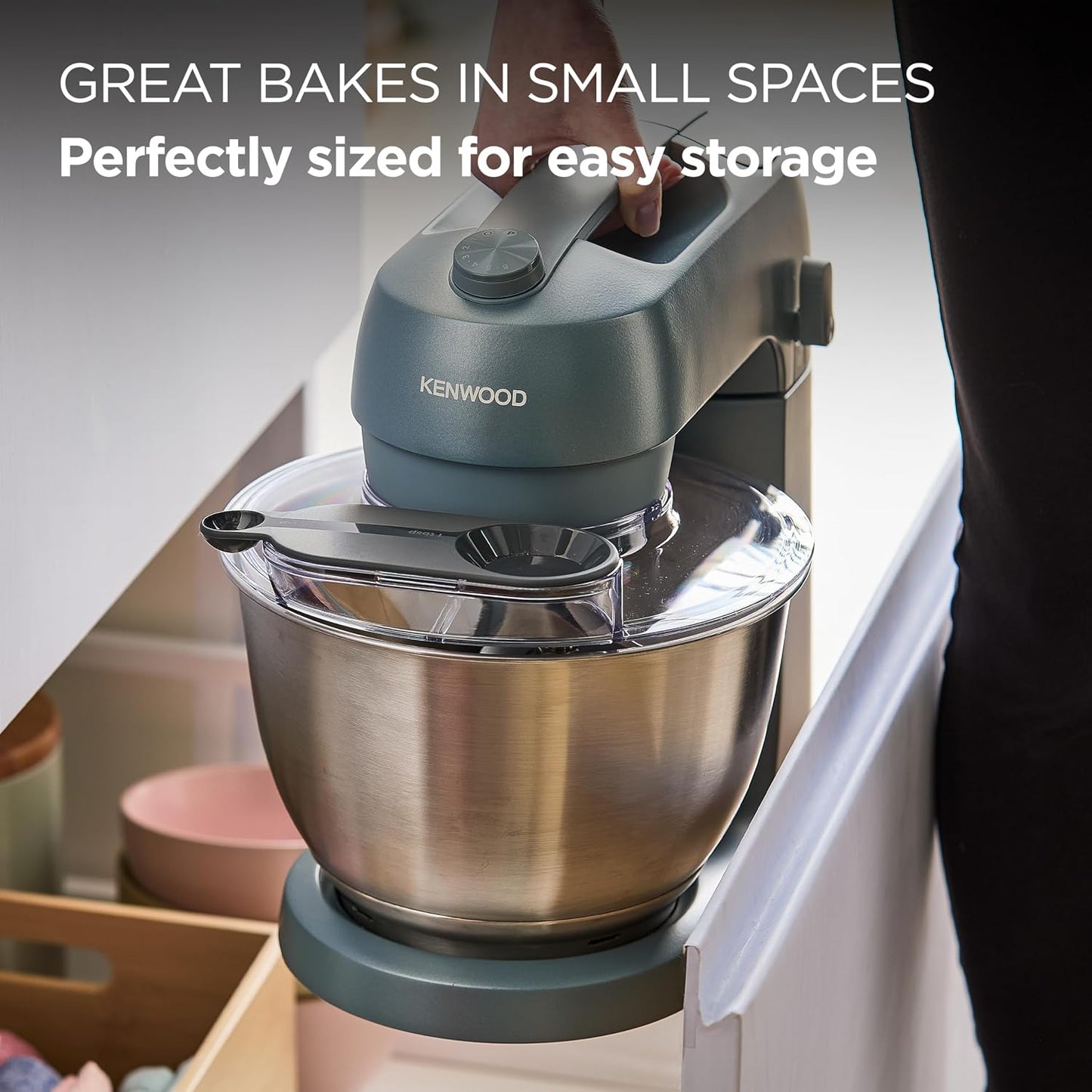 Stand Mixer 4L 800W 6 Speeds Storm Blue