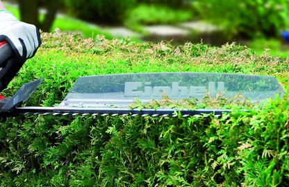 Cordless Hedge Trimmer 55cm 22in Laser-Cut Steel Blades