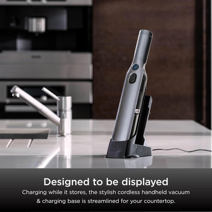 Cordless Handheld Vacuum Cleaner 700g 8 Min Runtime Grey