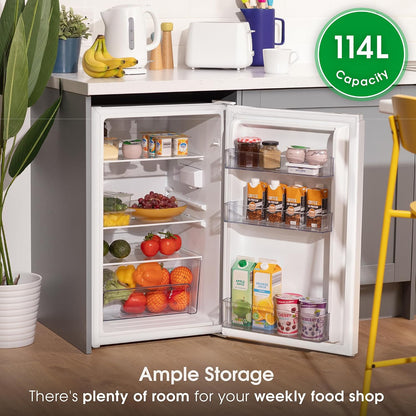 Freestanding Undercounter Fridge 114L 50cm White