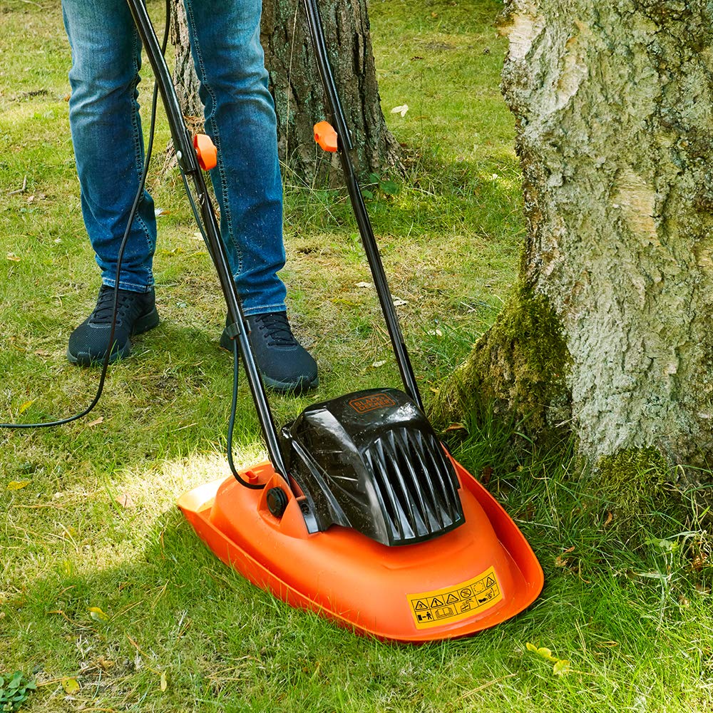 Electric Hover Mower 30cm Deck 1200W Corded Compact Lightweight