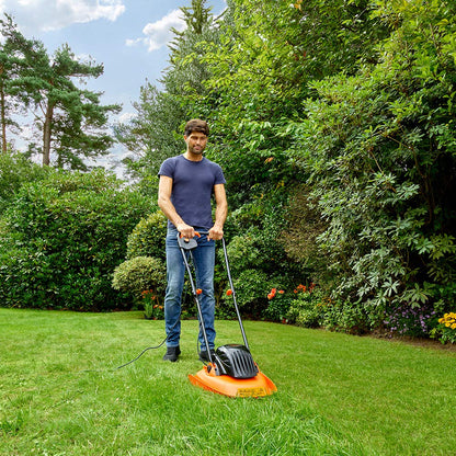 Electric Hover Mower 30cm Deck 1200W Corded Compact Lightweight