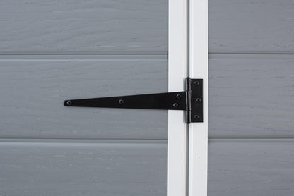 Garden Storage Shed 6 X 6 Ft Grey Resin Single Door