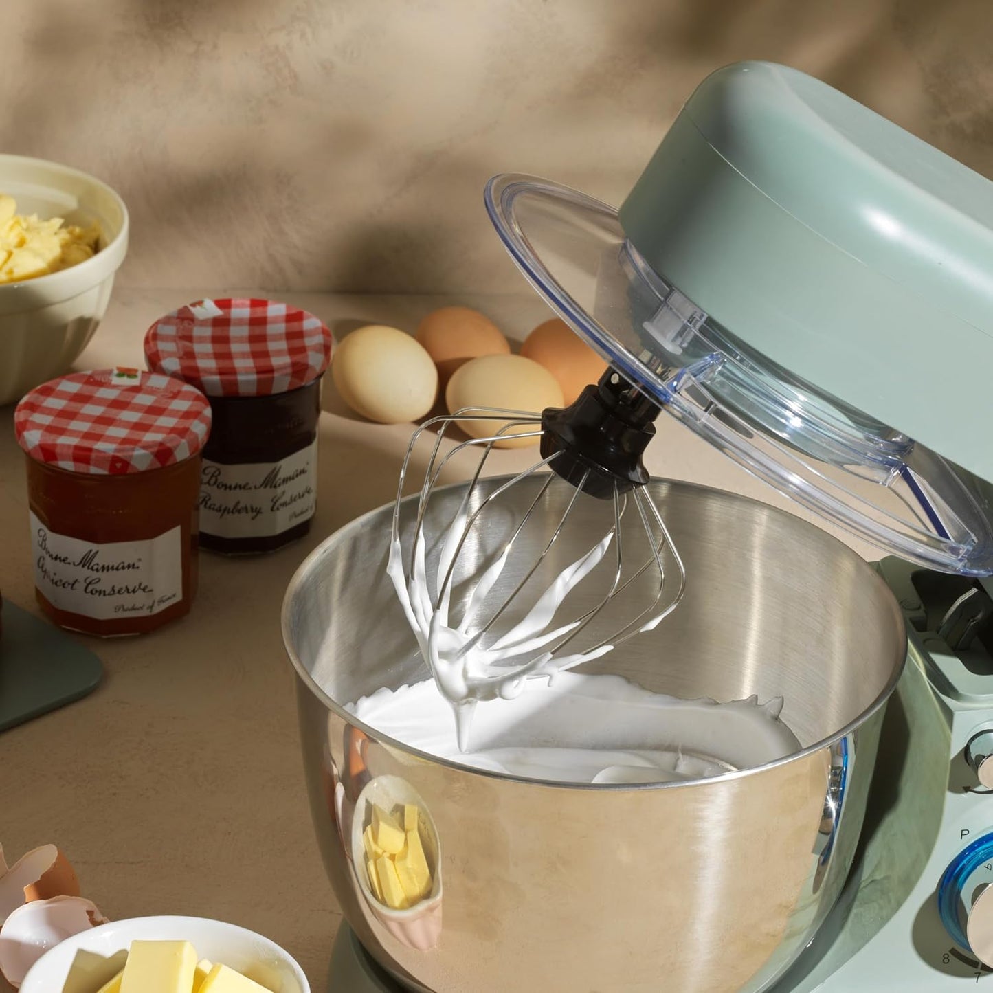 Stand Mixer 4L 1300W 8 Speeds With Pulse Function Teal