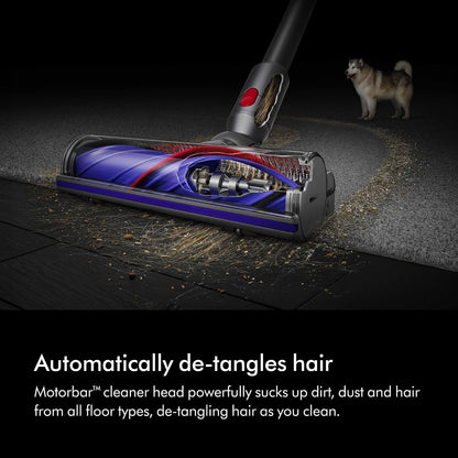 Cordless Stick Vacuum Cleaner 130 AW 40 Min Runtime Silver/Nickel