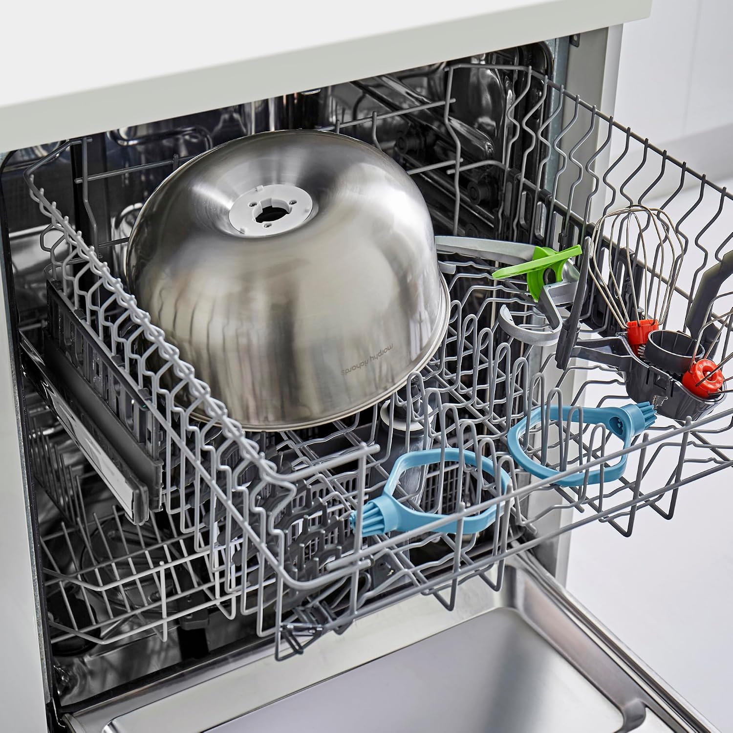 Stand Mixer 4L 650W 6 Speeds Dual Beaters Grey