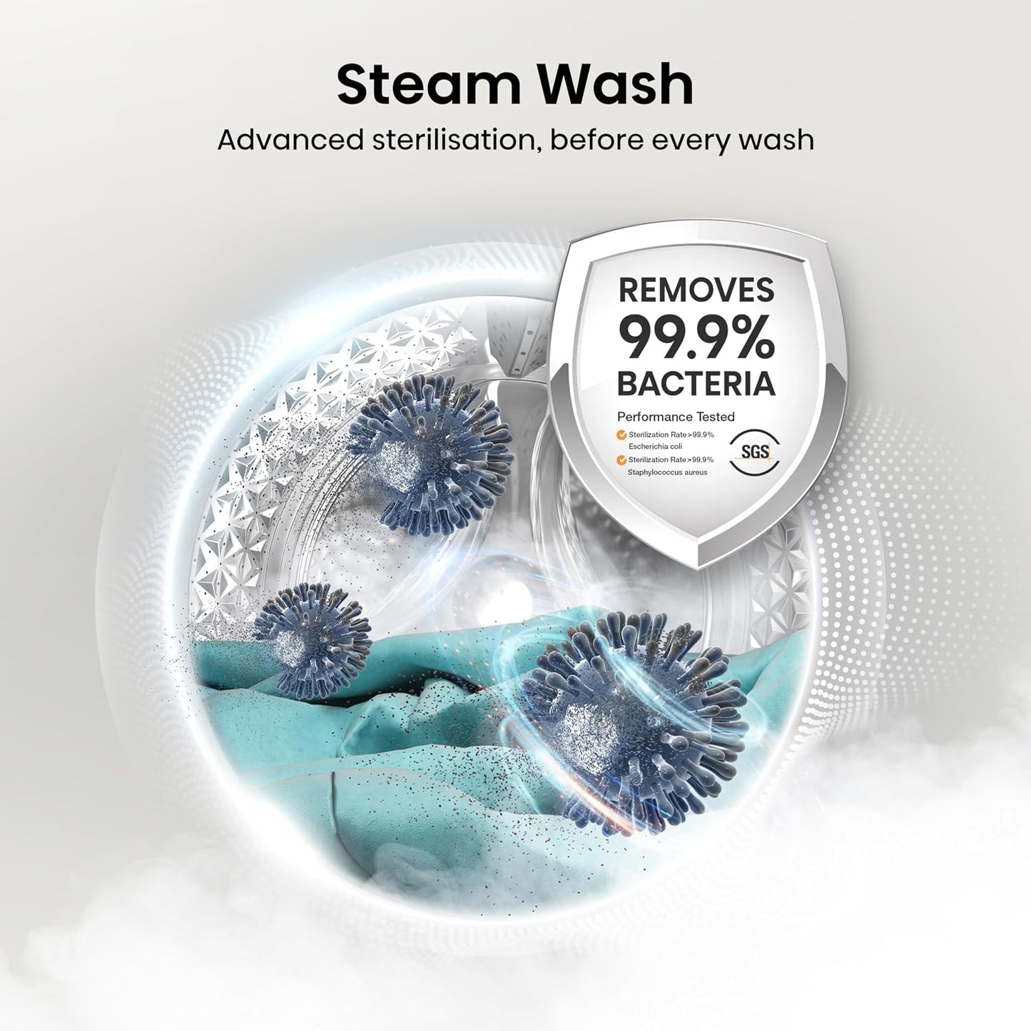 Freestanding Washer Dryer 8kg Wash 5kg Dry 1400rpm White