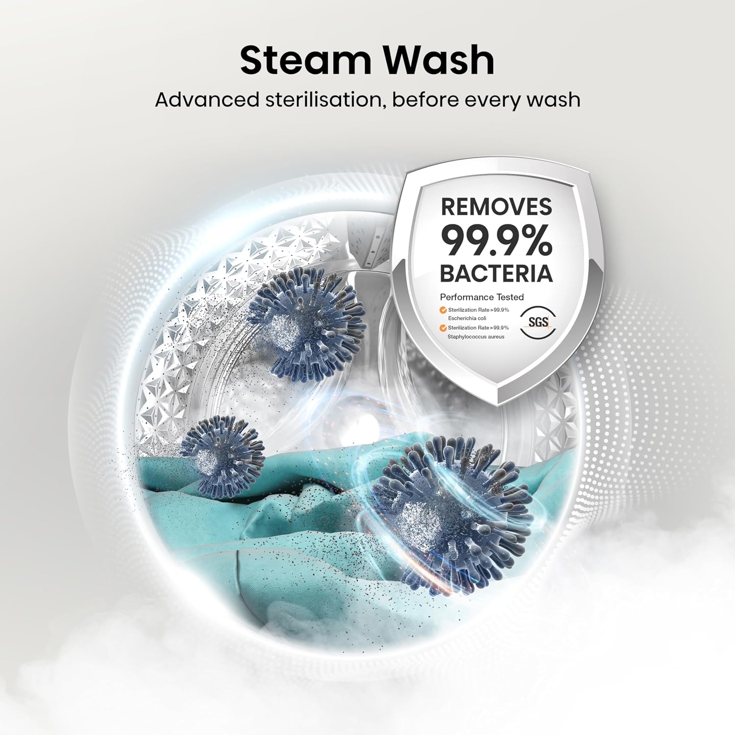 Freestanding Washer Dryer 8kg Wash 5kg Dry 1400rpm White