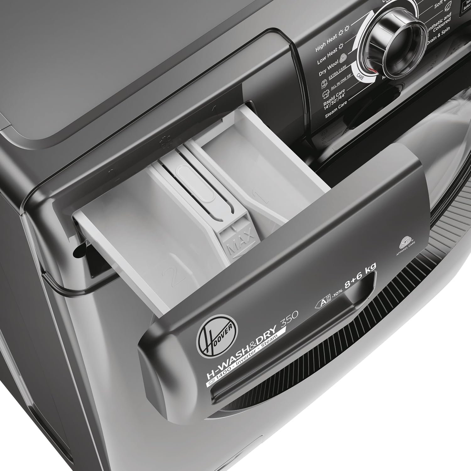 Freestanding Washer Dryer 9Kg Wash 6Kg Dry 1600Rpm Graphite