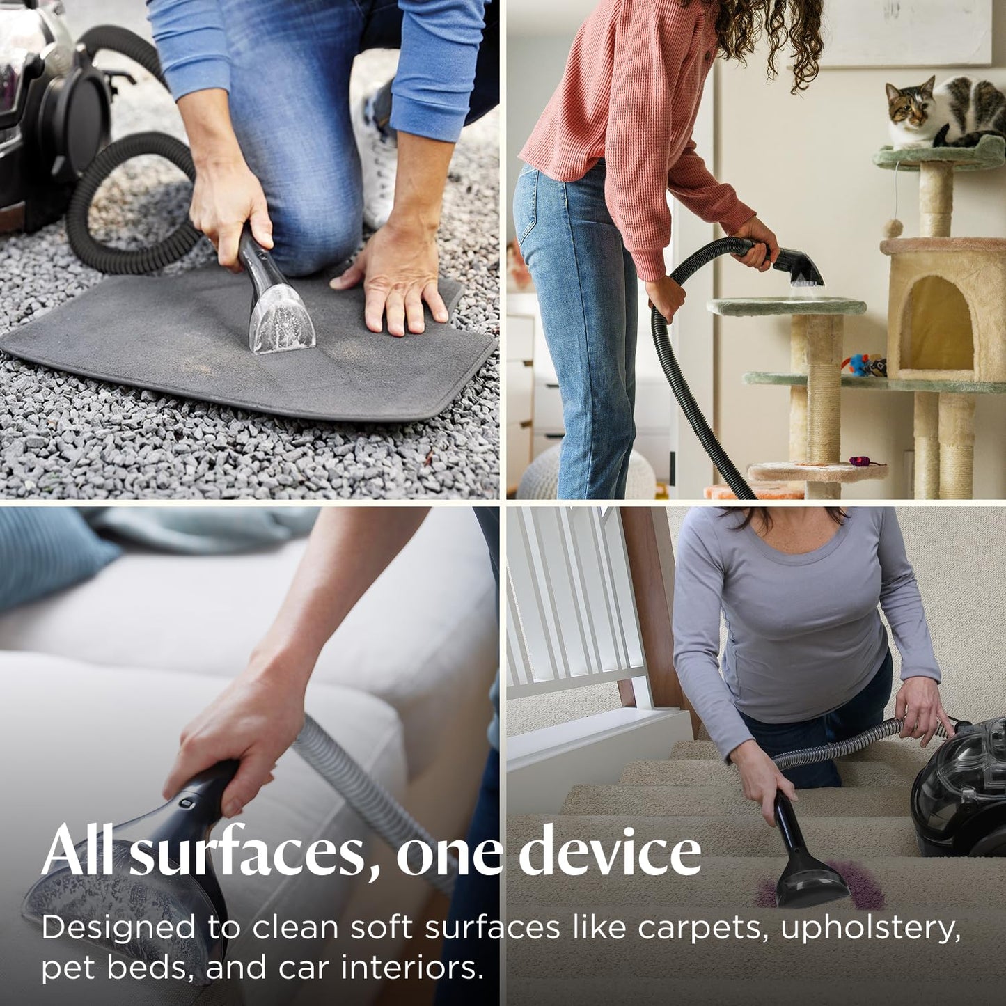 Portable Carpet Cleaner SpotClean Pro 750W Corded Black