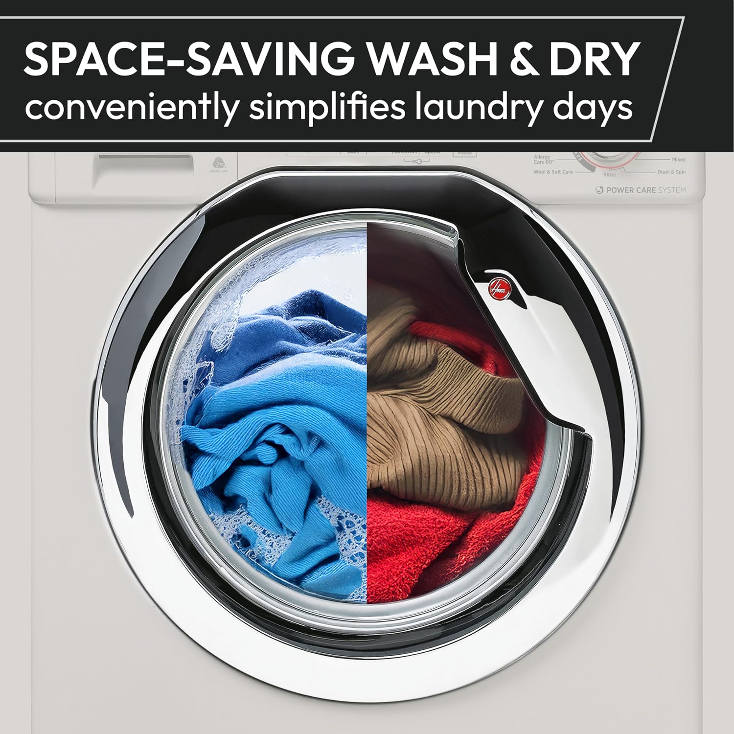 Integrated Washer Dryer 9kg Wash 6kg Dry 1600rpm White