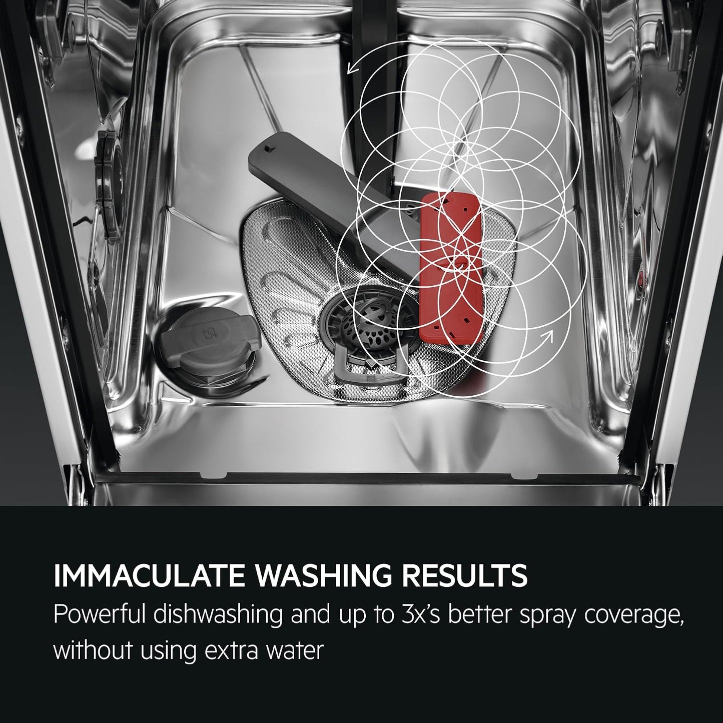 Fully Integrated Dishwasher 14 Place Settings 5 Programs 44dB White