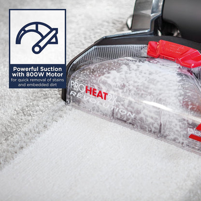 Carpet Cleaner ProHeat 2X Revolution With Heatwave Technology 3.7L Red Black