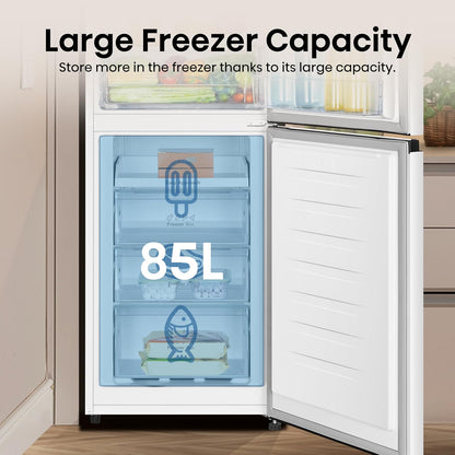 Freestanding Fridge Freezer 256L 50/50 Frost Free White