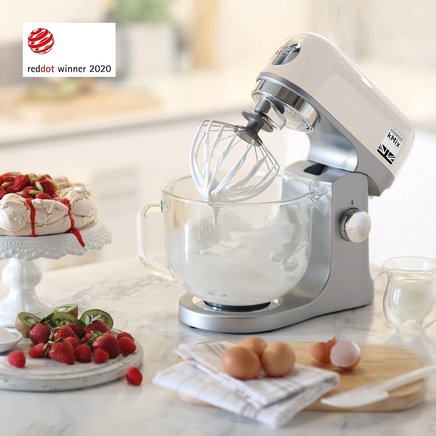 Stand Mixer 5L 1000W 6 Speed Cream