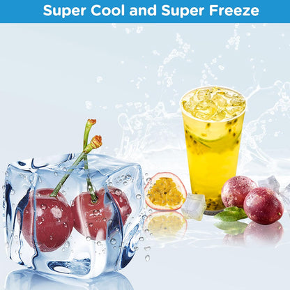Freestanding Fridge Freezer 273L 60/40 Frost Free Stainless Steel