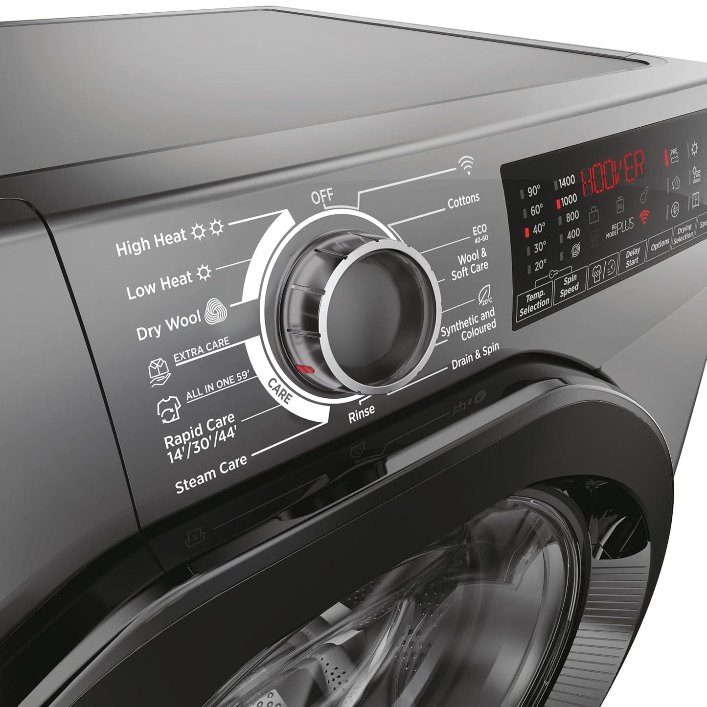 Freestanding Washer Dryer 9Kg Wash 6Kg Dry 1600Rpm Graphite
