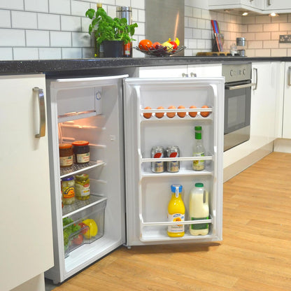 Freestanding Under Counter Fridge 92L 48cm White