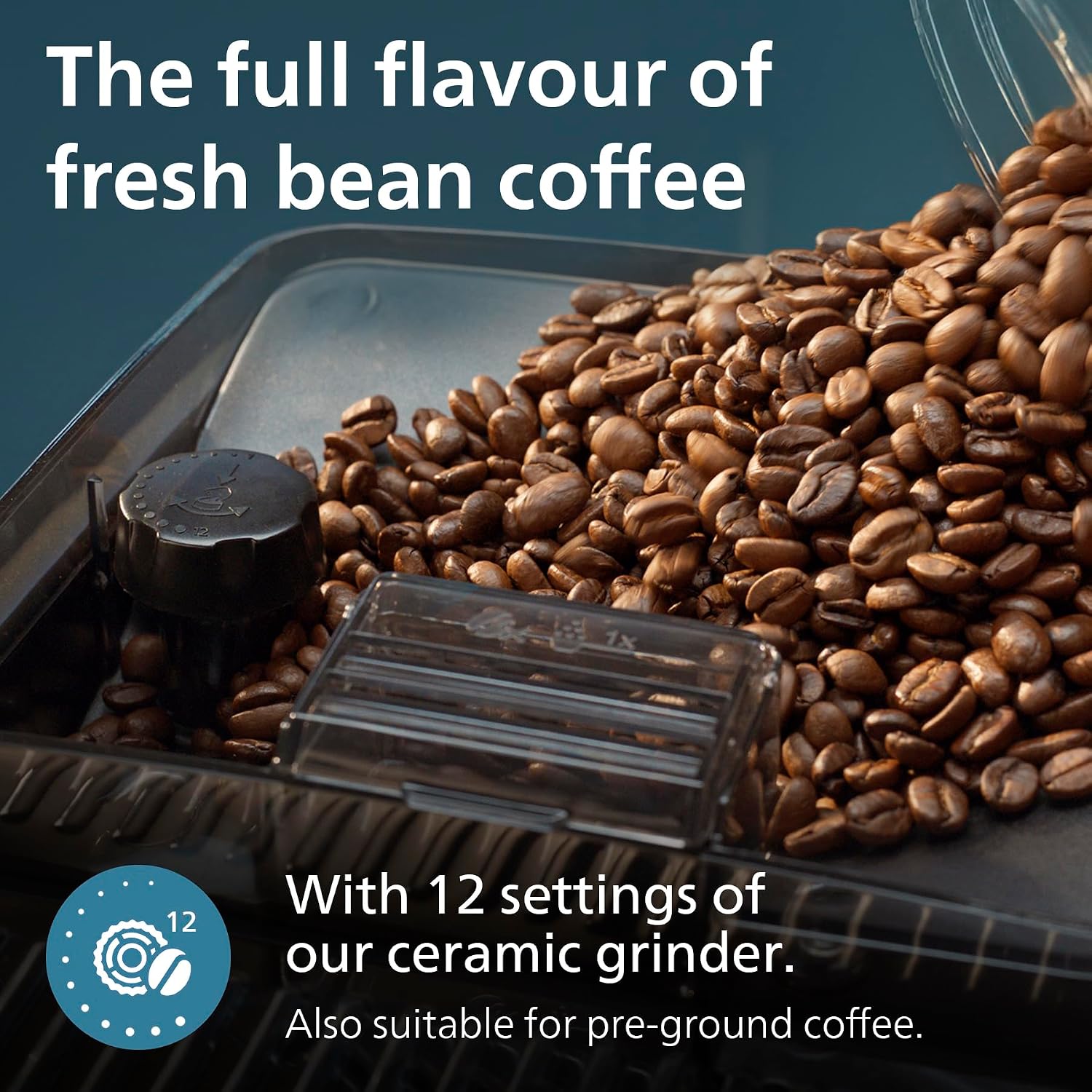 Bean To Cup Coffee Machine 12 Varieties Lattego Milk Frother Ceramic Grinder Black