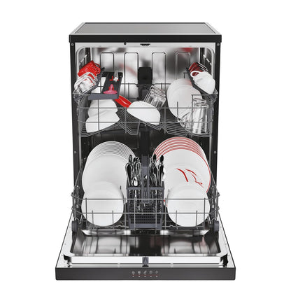 Freestanding Dishwasher 13 Place Settings 60cm Black