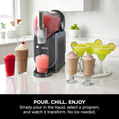 Frozen Drinks Maker 1.9L 5 Presets WhisperChill Technology Arctic Blue