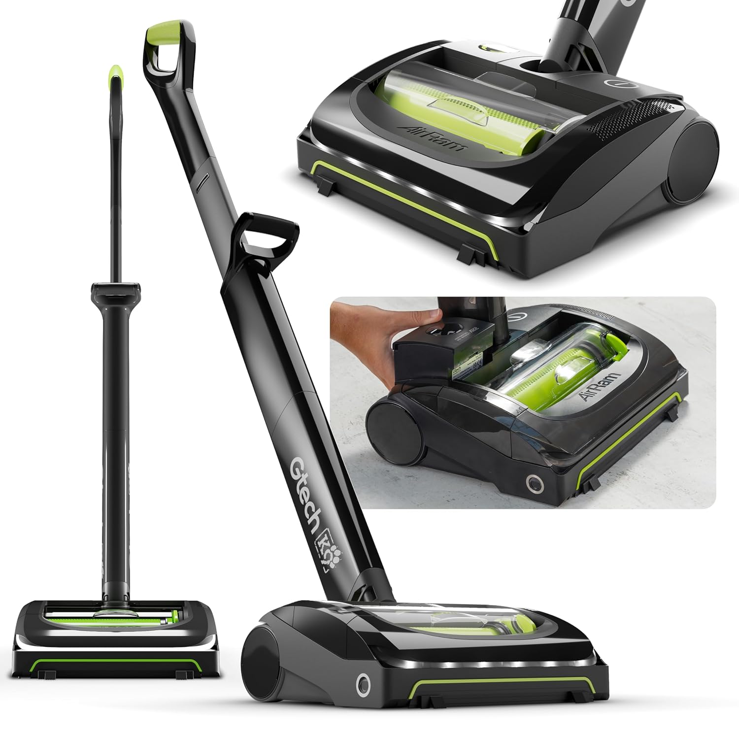 Cordless Vacuum Cleaner 22V 40 Min Runtime Lightweight Bagless