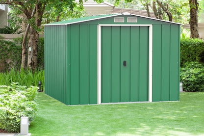 Duramax ECO 2.52 x 2.34 m Metal Shed - Green