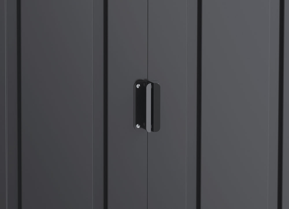 Duramax TOP 2.52 x 1.74 m Metal Shed - Anthracite