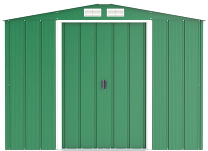 Duramax ECO 2.52 x 2.34 m Metal Shed - Green