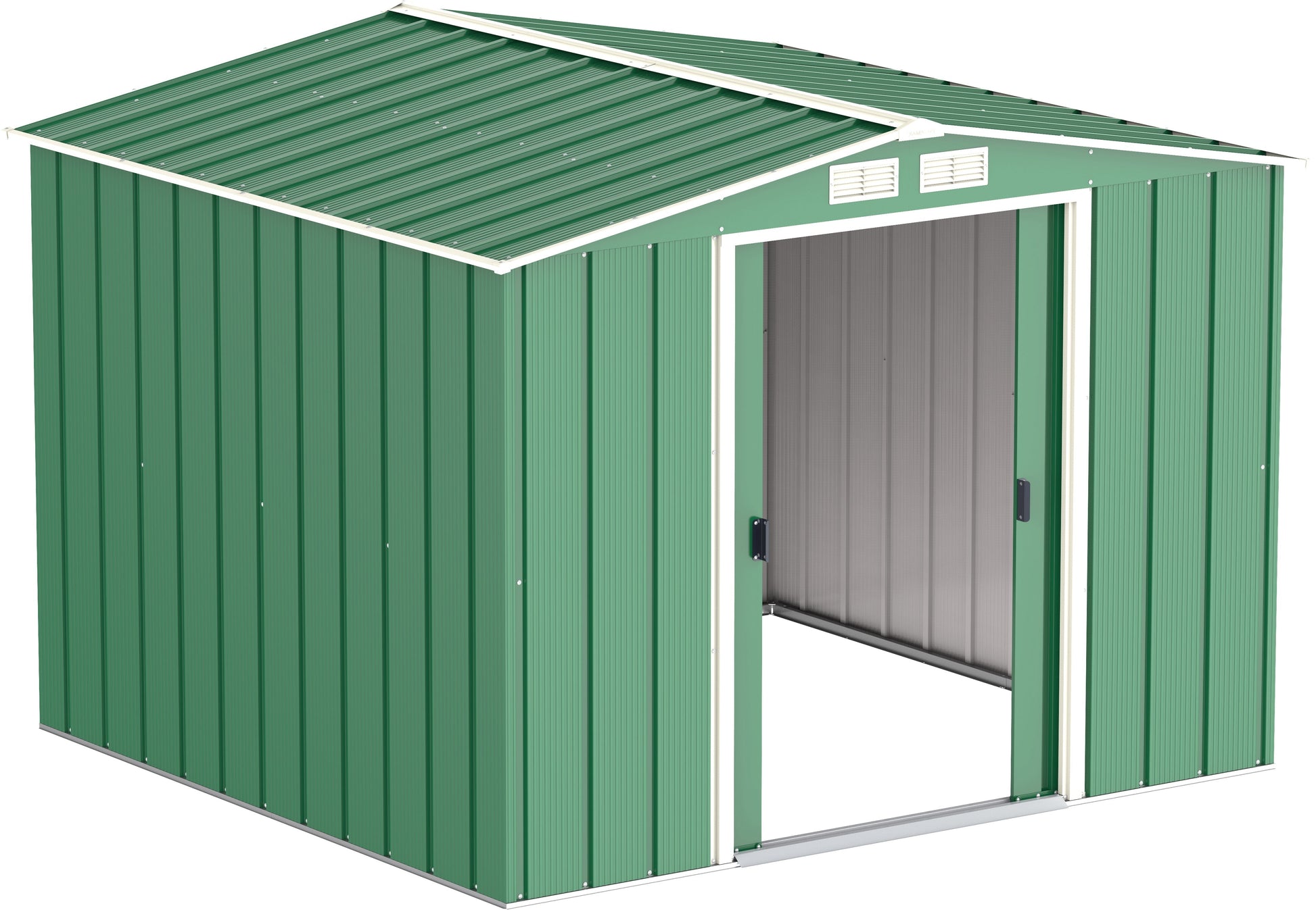Duramax ECO 2.52 x 2.34 m Metal Shed - Green