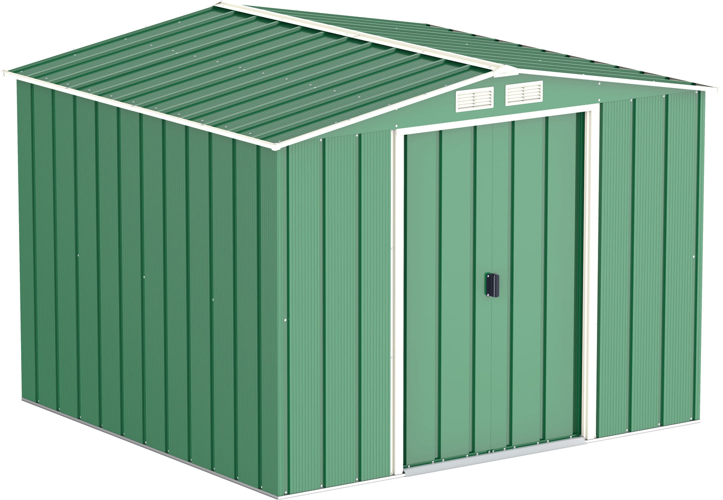 Duramax ECO 2.52 x 2.34 m Metal Shed - Green
