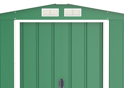 Duramax ECO 2.52 x 2.34 m Metal Shed - Green