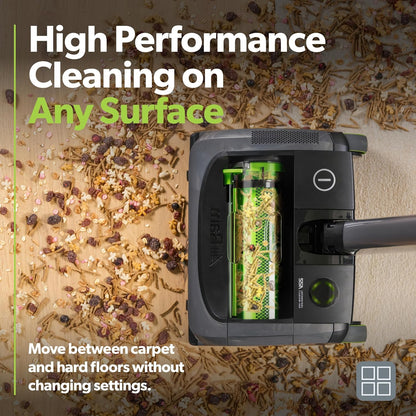 Cordless Vacuum Cleaner 22V 40 Min Runtime Lightweight Bagless