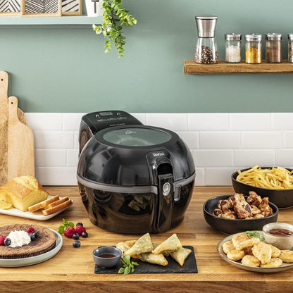 Air Fryer 1.2kg Capacity 1550W 6 People Low Oil Automatic Scoop Black