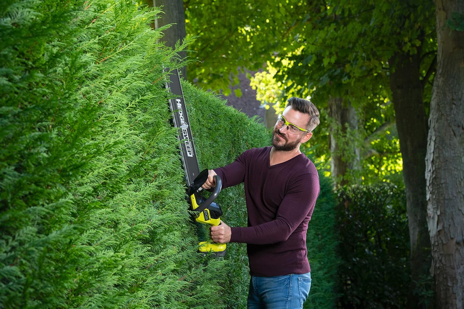 Cordless Hedge Trimmer 55cm 24mm Gap 18V Bare Tool