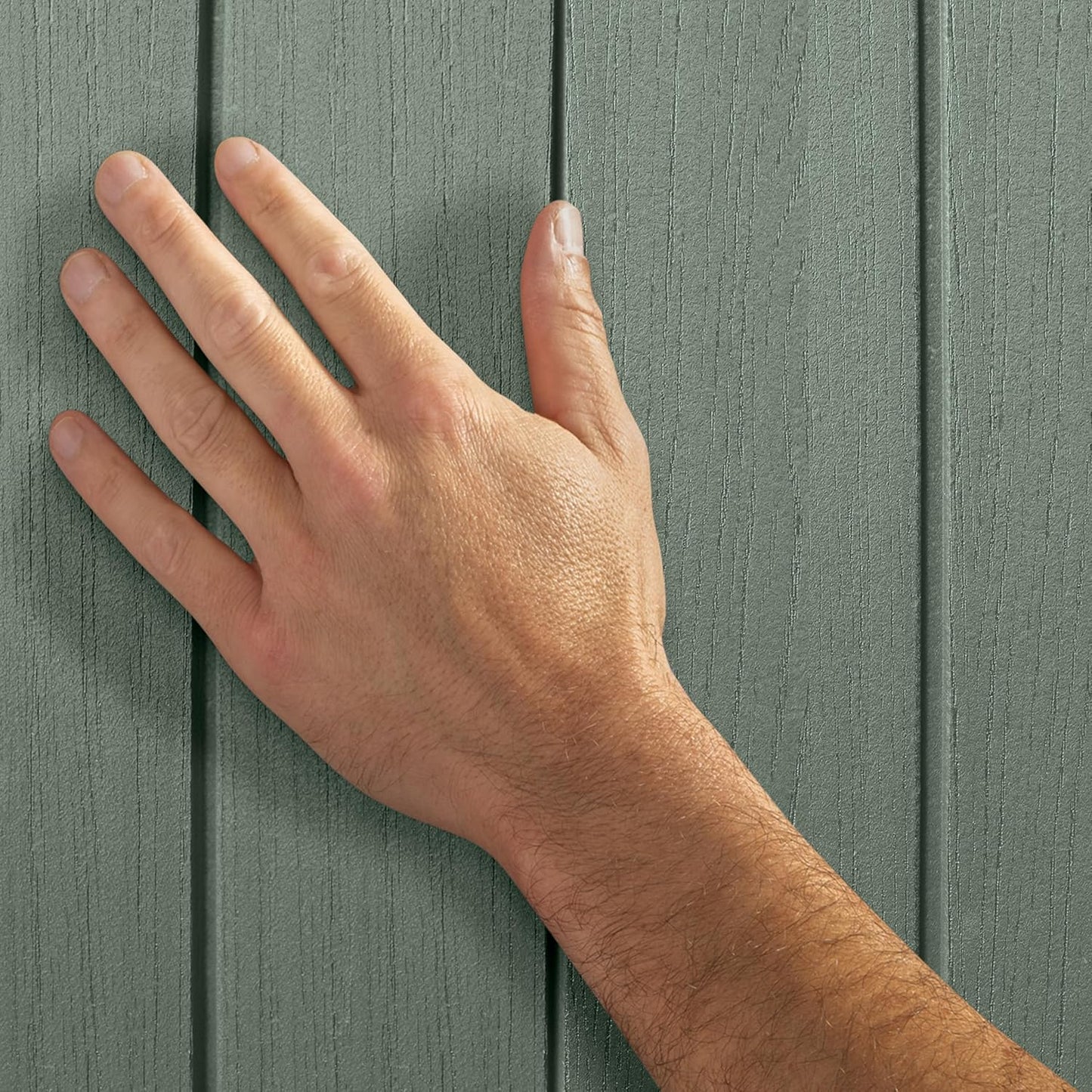 Darwin 6x4ft Double Door Garden Shed — Wood-Effect Outdoor Storage