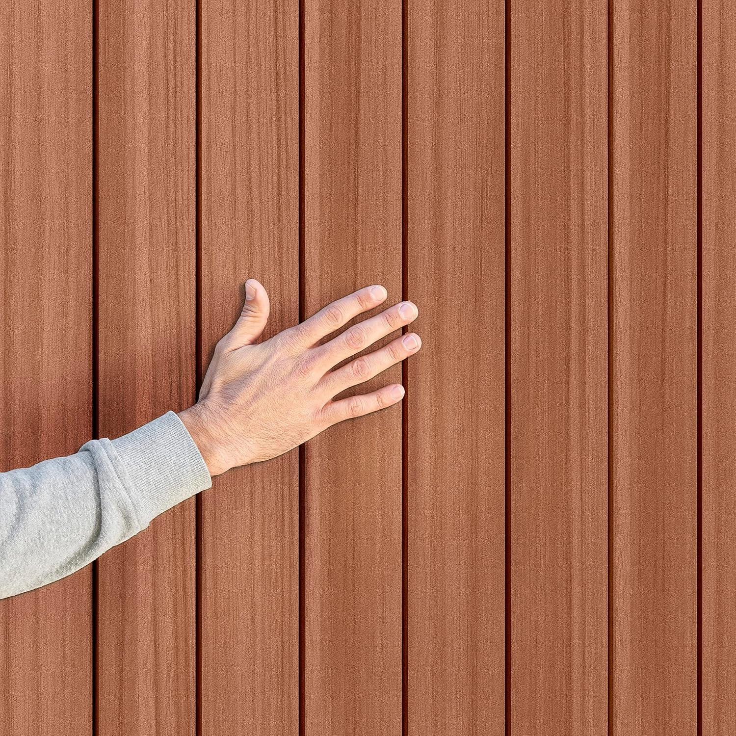 Darwin 6x4ft Double Door Garden Shed — Wood-Effect Outdoor Storage