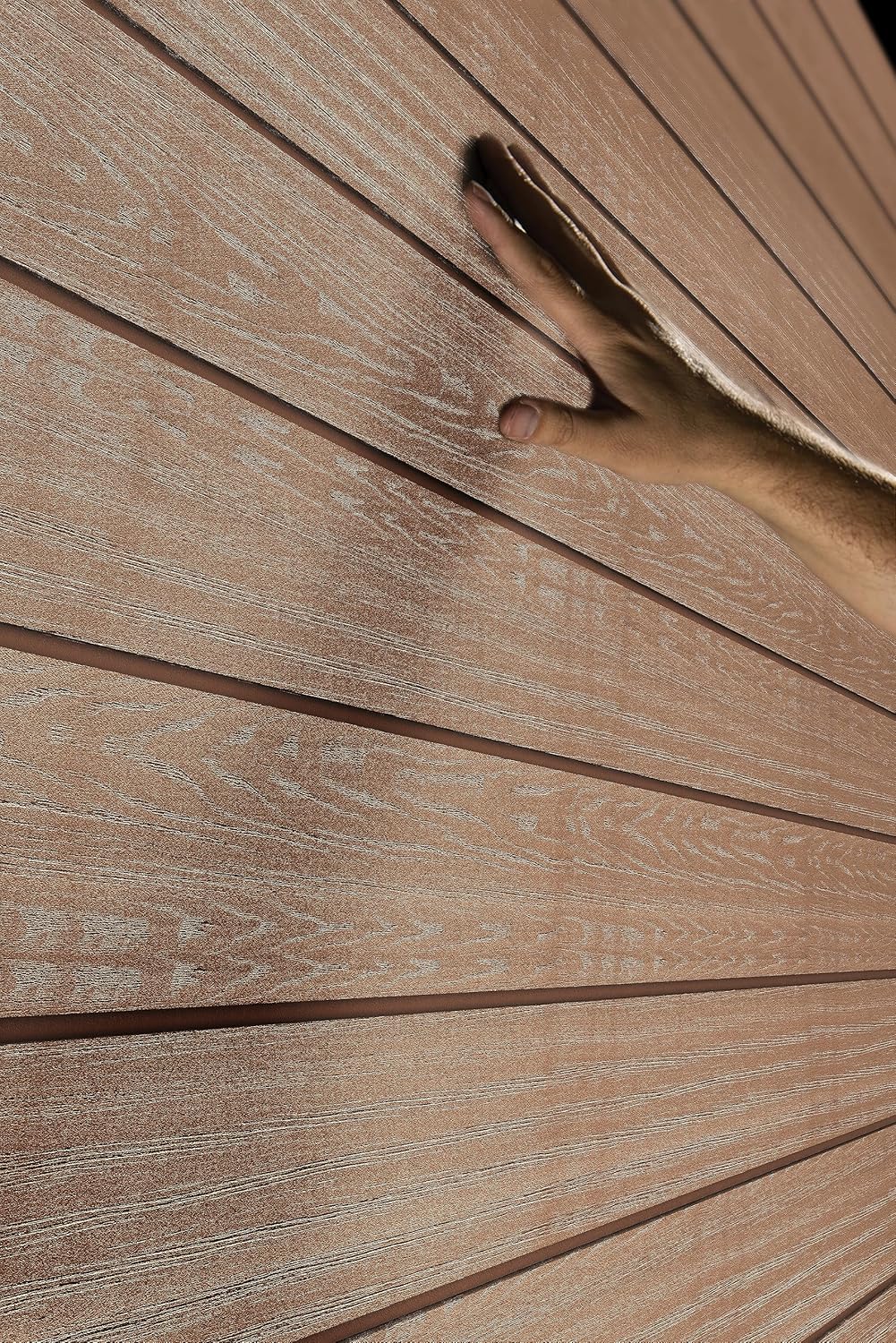 7.5x9ft Newton Garden Shed — Brown Wood-Effect Resin Outdoor Shed