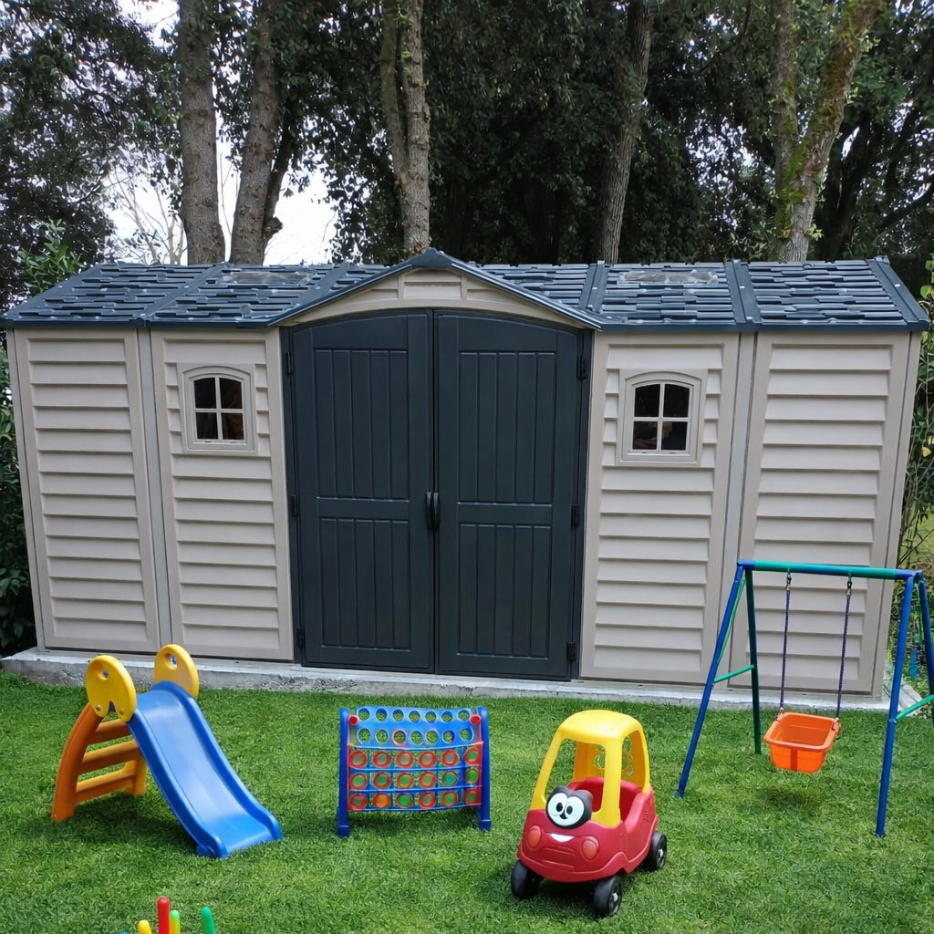 Duramax Apex Pro PLUS 4.77 x 2.40 m Plastic Shed